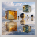 Recherche de cube art Surréaliste