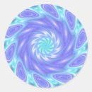 Recherche de de kaléidoscope autocollants Bleu