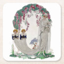 Zoek naar vintage art onderzetters Bloem