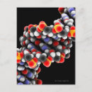 Recherche de biologie moléculaire cartes postales Numériquement image générée