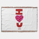Recherche de coeur de couvertures plaids Je t'aime