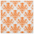 Recherche de damassé orange Feuille