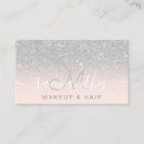 Recherche de ton argenté cartes visite Médias sociaux