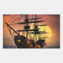 Recherche de bateau pirate autocollants Lune
