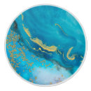 Recherche de marbre bleu boutons et poignées de porte Salles de bain