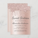 Recherche de 16ans anniversaire invitations Scintille