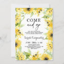 Recherche de sunflower baby invitations Mother to be