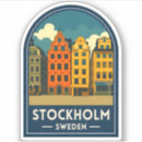 Recherche de souvenir suède autocollants Europe