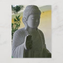Recherche de paix intérieure cartes postales Bouddha