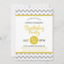 Recherche de chevron gris jaune invitations Tendance
