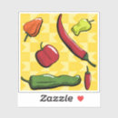 Recherche de chili pepper autocollants Piment