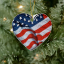 Recherche de heart ornements Drapeau américain