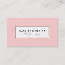 Zoek naar pale pink visitekaartjes Eenvoudig