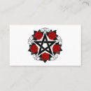 Recherche de pentagramm visitenkarten Pentagramme