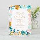 Recherche de gold frame bridal shower invitations Moderne