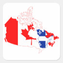 Recherche de le canada autocollants Rouge