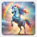 Recherche de licorne blanche autocollants Mystique
