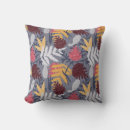 Recherche de motif de nature coussins Bleu