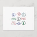 Recherche de passeport cartes postales Timbre