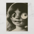 Recherche de poupées vintages cartes postales Bizarre