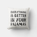 Recherche de pyjama coussins Drôle