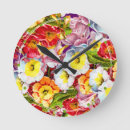 Recherche de motif floral vintage horloges Élégant