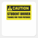 Recherche de conduite autocollants Conducteur