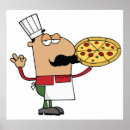 Recherche de chef cuisinier posters Pizza