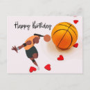 Recherche de basketball vœux cartes Heureux