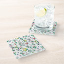 Recherche de léger dessous de verres Floral