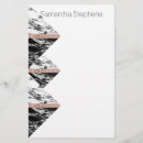 Zoek naar driehoeken briefpapier Geometrisch