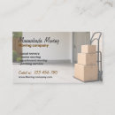 Recherche de entreprise de déménagement cartes visite Emballage