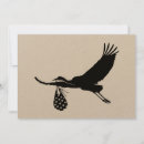 Recherche de unisex invitations Cigogne