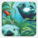 Zoek naar zee otters stickers Californië