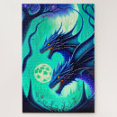 Recherche de dragons puzzles Mythique