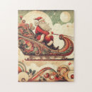 Recherche de père noël puzzles Capricieux