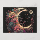 Recherche de moon cartes postales Boho