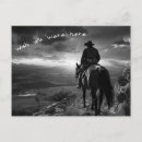 Recherche de cheval de cowboy cartes postales Équitation