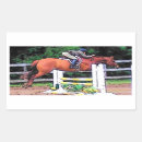 Recherche de cheval et cavalier autocollants Saut