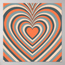 Recherche de motif hypnotique posters Psychédélique