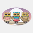 Recherche de petit hibou autocollants Mignon