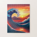 Zoek naar katsushika hokusai puzzles Golven