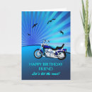 Recherche de motorbikes vœux cartes Rétro