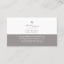 Recherche de résident cartes visite Entreprise