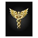 Recherche de symbole médical posters Caducée