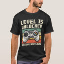 Recherche de jeux vidéos tshirts Niveau