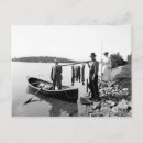 Recherche de poissons de lac cartes postales Truite