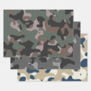 Recherche de camouflage bleu papier cadeau Armée