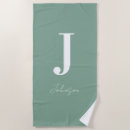 Recherche de serviettes de plage Typographie