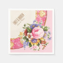 Recherche de anglais serviettes Floral